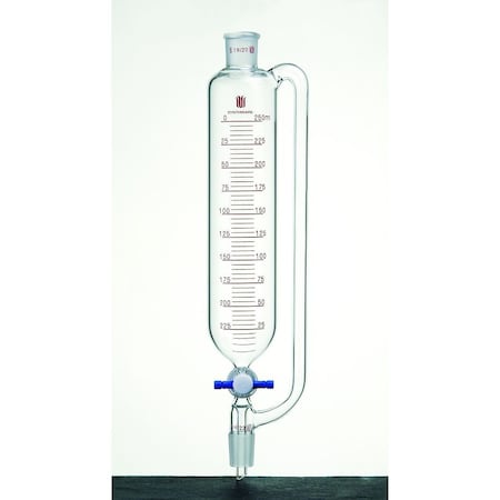 FUNNEL, PRESSURE EQUALIZING, 500mL, 24/40, 2mm.